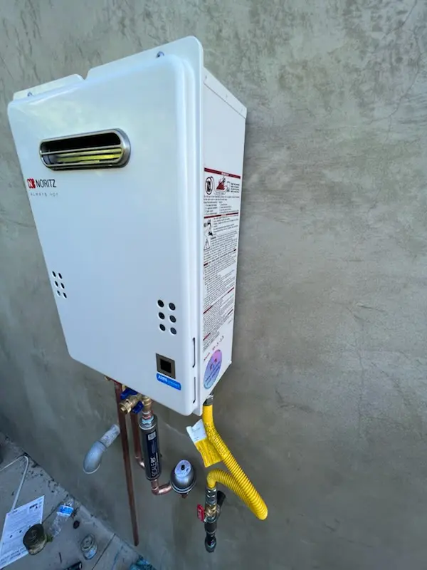 Tankless water heater installation for North Duxbury homes